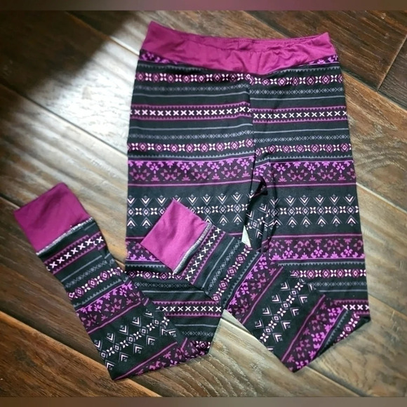 climate right Pants - Climate Right patterned leggings S